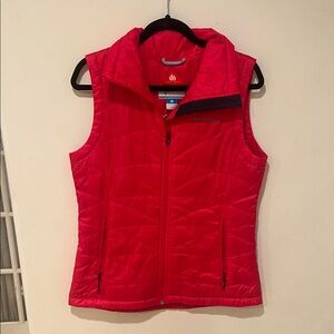 Columbia Vibrant Red Omni-Heat Vest